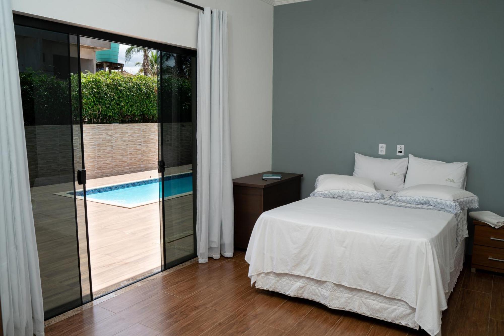 Casa Com Piscina Vista Para Lago, 03 Quartos Confortaveis Capitólio Exterior foto